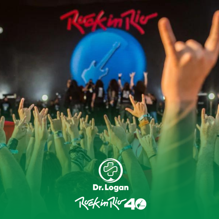 Dr. Logan atuando com modernas ambulâncias e equipe de enfermagem no Rock in Rio 2024